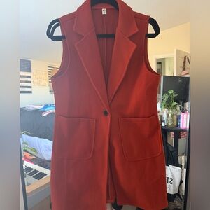 Unk Women's Bold Red Vest